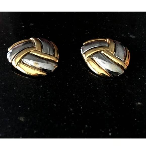 VINTAGE Silver & Gold SHOE Clips - Bluette Shoe Charms - Made In France - Picture 2 of 8